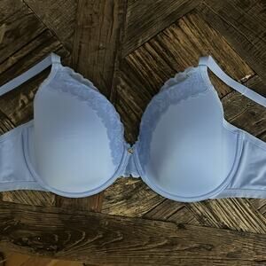 NWOT Natori 7313219 Refined Contour Underwire Blue Bra – 36DDD
